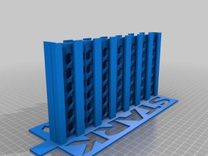 rack de almacenamiento miniaturas asoiaf juguete juego accesorios canción hielo cmon 3d print model - Mito3D