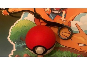 pokeball plus tpu ring replacement video games pokemon go lets 3d print model - Mito3D