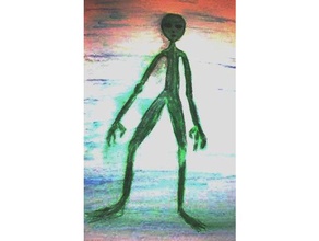 altairian alieno creature 3d print model - Mito3D