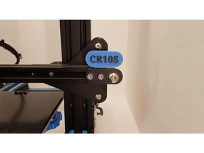 asse cintura di centraggio cr10s logo 3d la stampante accessori 3d print model - Mito3D
