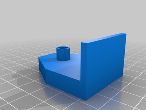 rollo blind side-Halter - Ersatz Teile fix Halfter mount plissee 3d print model - Mito3D