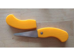 bvl-31p lâmina haft bainha mão as ferramentas manuais faca 3d print model - Mito3D