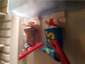 electrolux frigorifero ripiano tubo hookholder cucina pranzo caviale husqvarna 3d print model - Mito3D