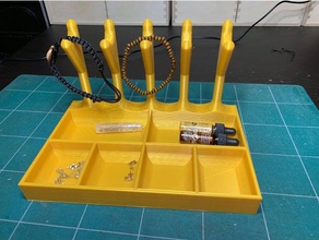 jewelrywristband Organizatör aksesuarlar bilezik küpe tutucu 3d print model - Mito3D