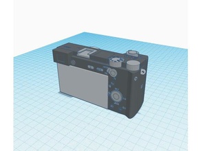 sony a6500 ilce6500 modelo câmera 3d print model - Mito3D