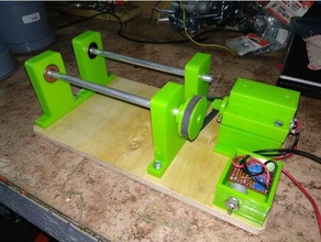 ballmill machine tools ball mill 3d print model - Mito3D