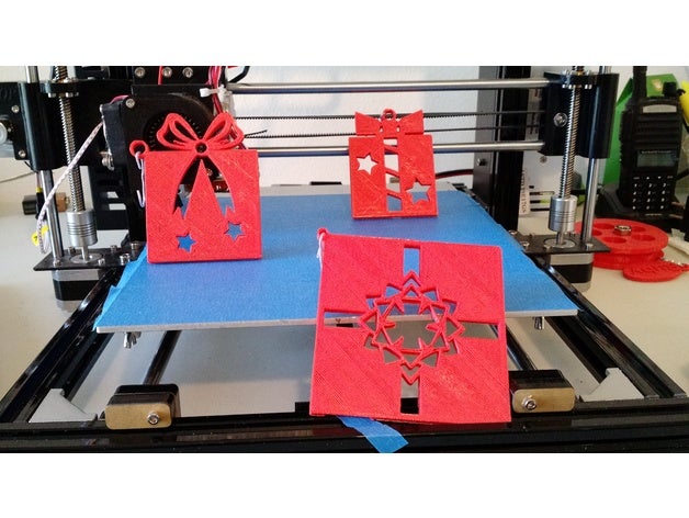 regalo di natale ornamenti arredamento vacanza decorazione piccolo 3D print model - Mito3D