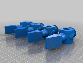 foosball peça 3d impressão 3d print model - Mito3D