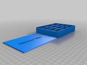 nitecore tube 5 organization customized 3d print model - Mito3D