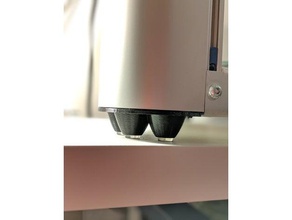 trium 3d pie de la compuerta gabinete parachoques impresora partes 3d print model - Mito3D