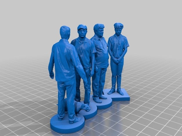 homme 069 072 sculptures 3D print model - Mito3D