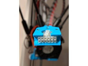 molex 12 pin dual ethernet cable brace 3d printer parts 3d print model - Mito3D