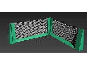 security fence toys games kill team wargame terrain warhammer 40k 3d print model - Mito3D