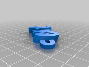 Fotze Schlüsselanhänger angepasst 3d print model - Mito3D