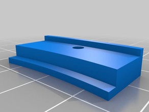 kossel delta aquecida cama de montagem vidro titular do remix 3d a impressora partes 200mm 2020 mini 3d print model - Mito3D