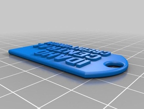 iccu Schlüsselbund Schlüsselanhänger 3d print model - Mito3D