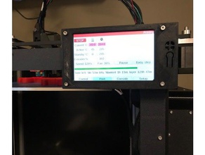 paneldue 5i monte railcoreii 3d a impressora partes Impressora duetwifi 3d print model - Mito3D