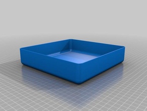 8x8 inch box correct tool holders boxes customized 3d print model - Mito3D