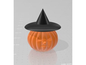 halloween jackolantern decoración 3d print model - Mito3D