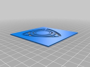 stencil-o-matic rotar 1 art strumenti personalizzato 3d print model - Mito3D