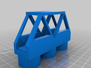 la ciudad de los constructores del puente construcción juguetes coche divertido 3d print model - Mito3D