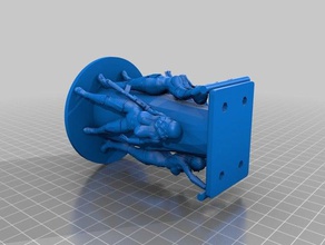 mani stormtrooper sculture 3d print model - Mito3D
