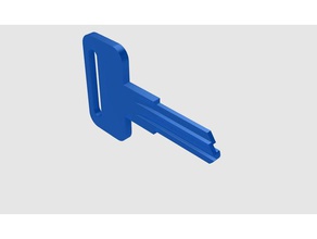 r03 key blank other carpenter lock locksmith 3d print model - Mito3D