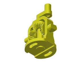 gear key chain mechanical toys gears keychain phone 3d print model - Mito3D