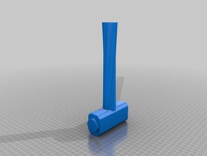 hammr 3d printer accessories hammer mallet print place 3d print model - Mito3D