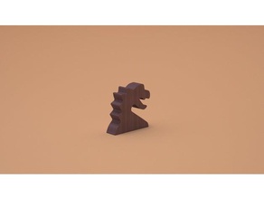 Spiel Figur Drache-Stück - Spielzeug Spiele mepple 3d print model - Mito3D