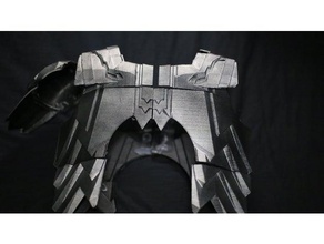 predator chest armor 3d printing cosplay costume 3d print model - Mito3D