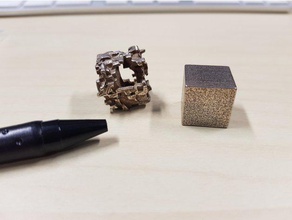 Partikel-borg cube 3d print model - Mito3D