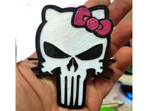 punisher kitty modelli ciao nsfw 3d print model - Mito3D