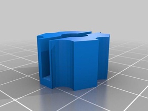 vleugelmoer wiel 3d printing 3d print model - Mito3D