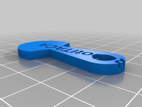 my customized shopping trolley token household supplies 3d print model - Mito3D