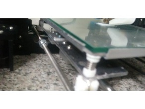 simples fixação de vidro cama 3d a impressora acessórios 3d print model - Mito3D