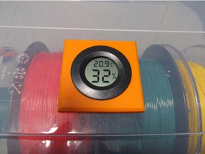 ucuz ıkea drybox termo Dağı taşımaz 3d yazıcı aksesuarlar kuru kutu filaman filament depolama filament-box kutusu dirsek hack eksikliği termometre 3d print model - Mito3D