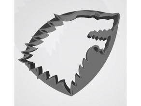 house stark cookie cutter kitchen dining baking tools game thrones got 3d print model - Mito3D