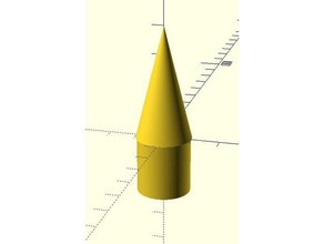 personnalisable paramétrique nosecone générateur l'ingénierie modèle de fusée fusées 3d print model - Mito3D