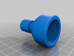 tubo ball lock connettore il fai da te birra la produzione della l'homebrewing 3d print model - Mito3D