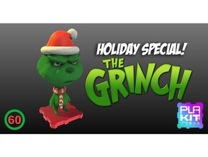 holiday special grinch toys games action figures christmas collectible collectibles collections dr seuss figurines miniatures nsfw plakit purakito thegrinch toymaker xmas 3d print model - Mito3D