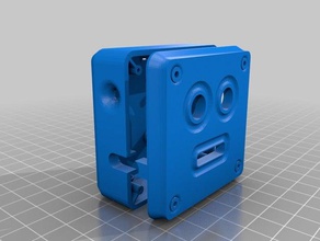 robo head set 3d printing 3d print model - Mito3D
