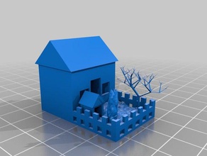lil house 3d printing 3d print model - Mito3D