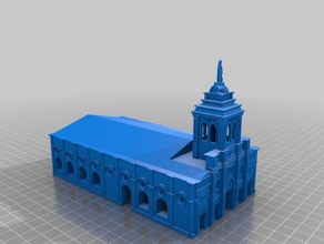 saint-antoine, paroisse garanhus pernanbuco 3d l'impression 3d print model - Mito3D
