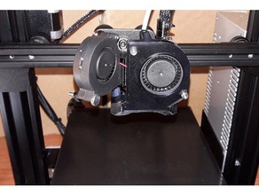 creality ender 3 extremo caliente de la asamblea 3d impresora partes 3d print model - Mito3D