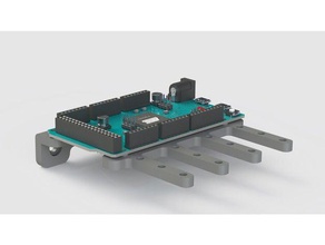 arduino due-mount-halterung andere Montage radds reprap 3d print model - Mito3D