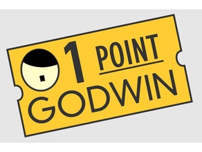 point godwin 2d Kunst 3d print model - Mito3D