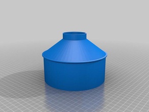 champion juicer grande funil partes personalizado 3d print model - Mito3D