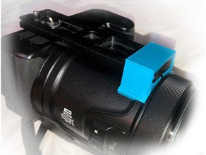 nikon p1000 Stativ-Unterstützung Kamera arca swiss 3d print model - Mito3D