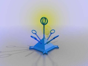 reasonable plastowave quantum flux vibes detector pyramid hobby 3d print model - Mito3D